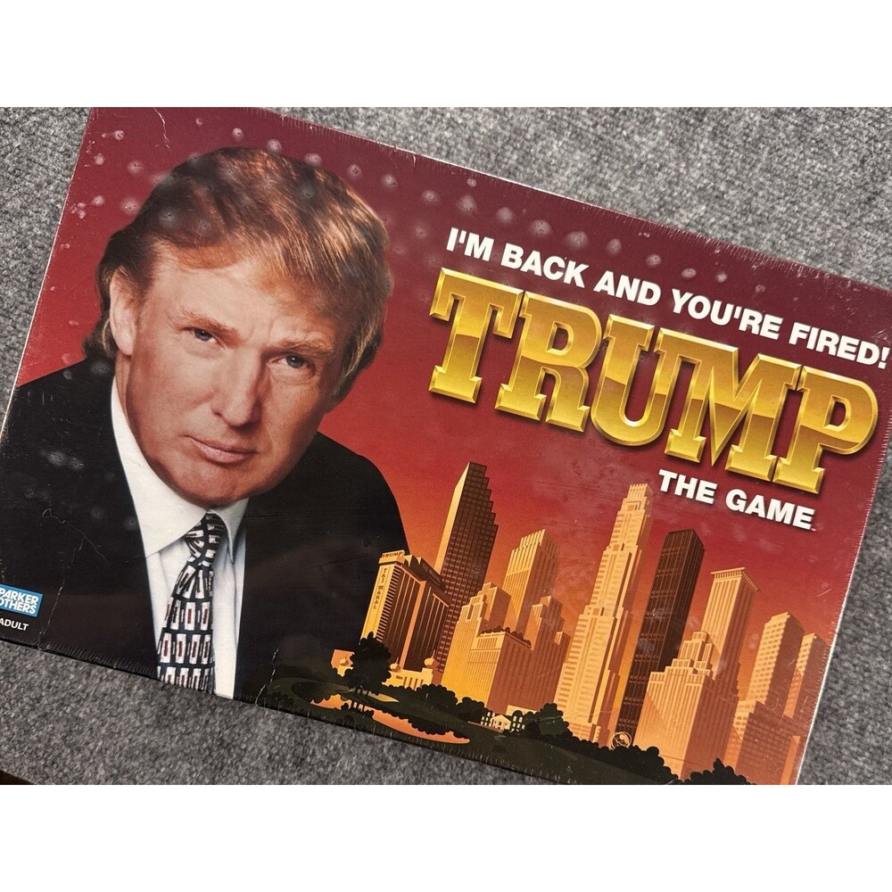 NEW Trump The Game I'm Back And You're Fired 2004 Factory Sealed